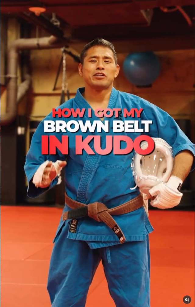 Nakapan Kudo Brown Belt 